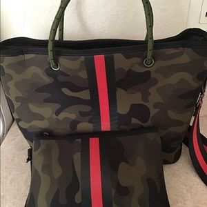 Haute Shore camo Ryan bag